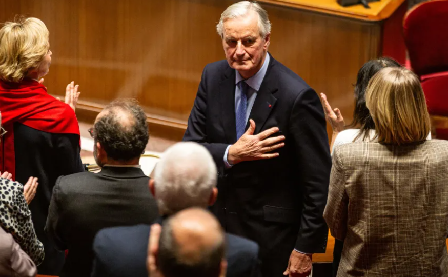 PM Michel Barnier resigned after losing a no-confidence vote